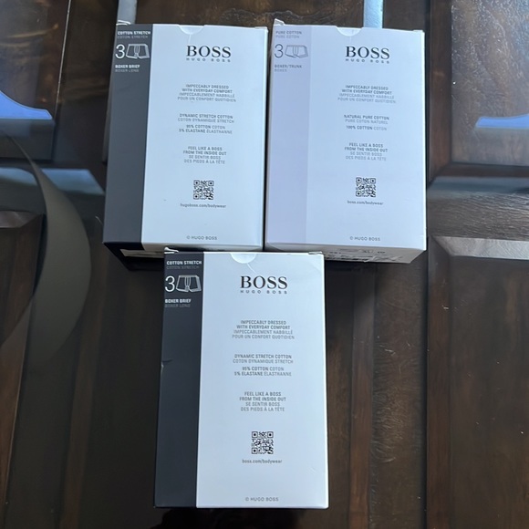 Bundle Of Hugo Boss Boxers. (3 Packs) - Picture 2 of 7